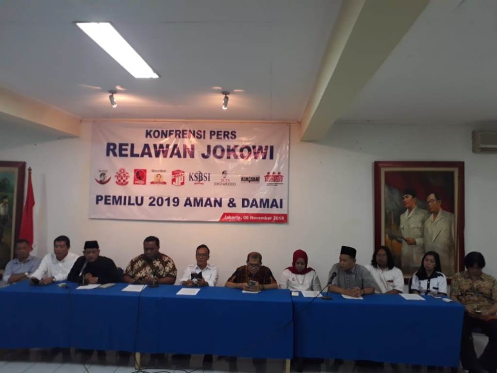 Relawan Jokowi Bersatu Kawal Pemilu Sehat
