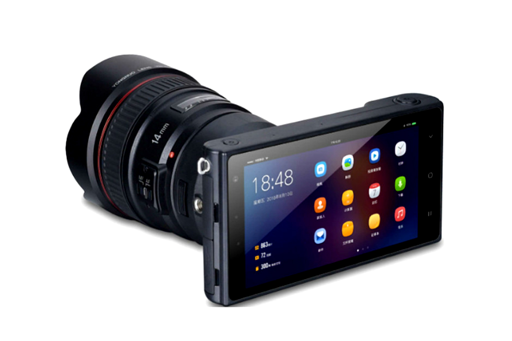 Kamera Mirrorless Pakai Android dan Lensa Canon?