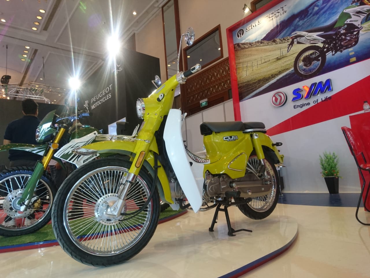 Nostalgia Bebek Klasik dengan SYM Sport Cub Classic