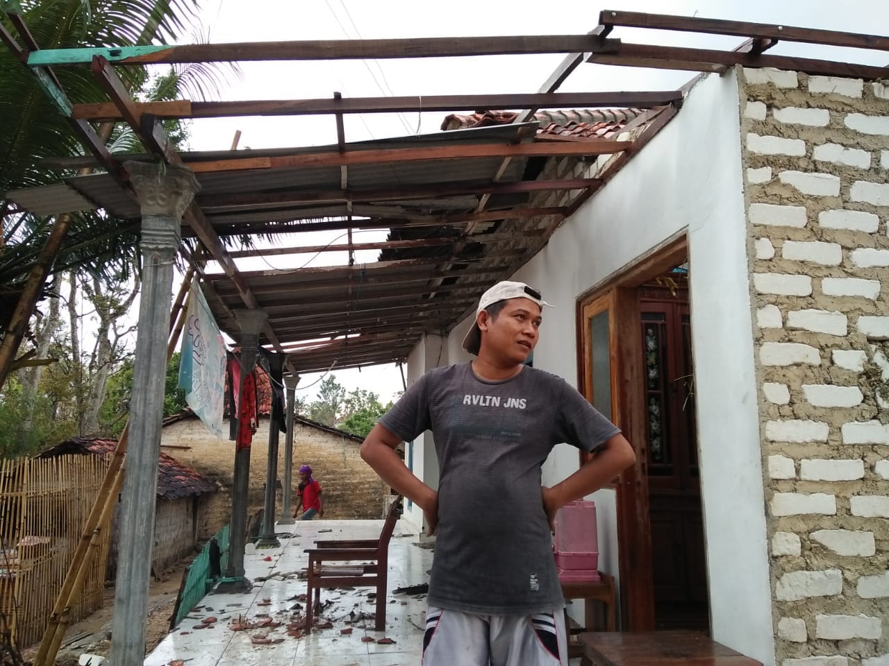 Langkisau Rusak Belasan Rumah di Sumenep