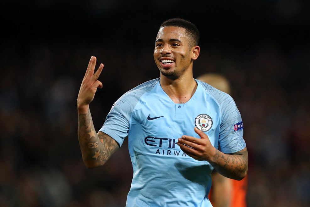 <i>Hattrick</i> Gabriel Jesus Iringi Pesta Enam Gol City Atas Donetsk