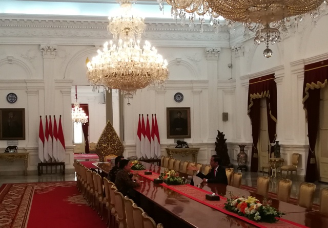 Eko Yuli Bertemu Jokowi