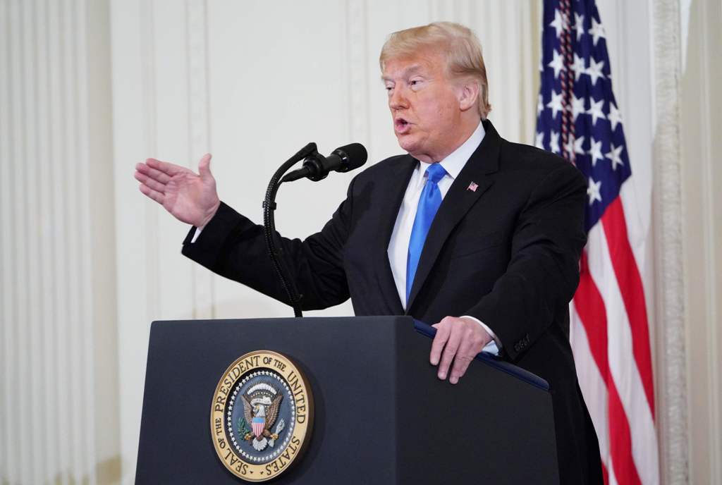 Trump Minta Kongres Biayai Tembok Perbatasan AS-Meksiko
