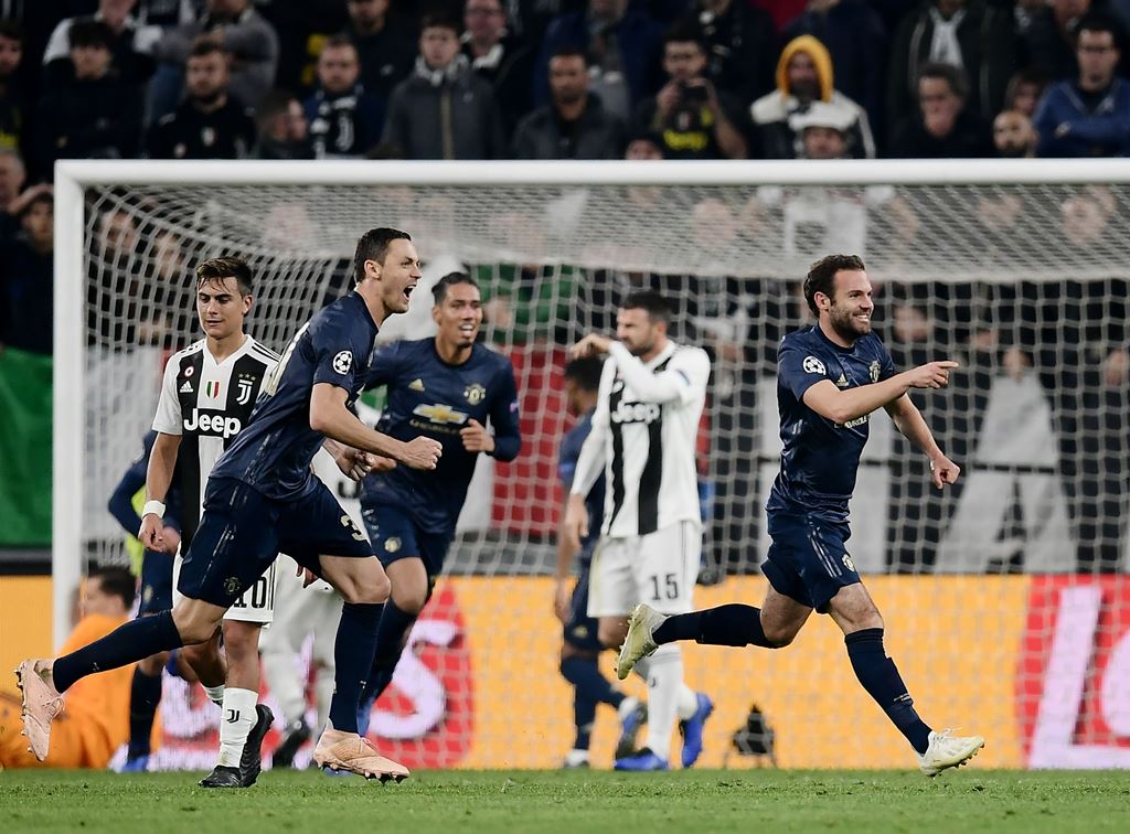 Rapor Pemain Juventus versus Manchester United