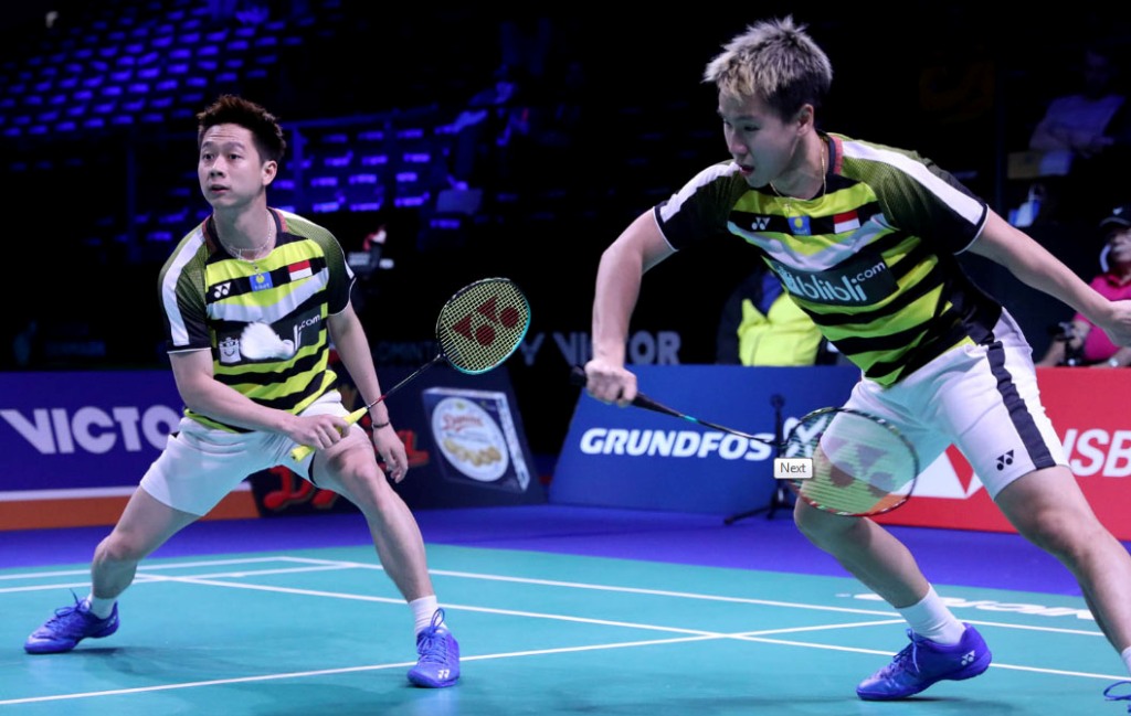 Marcus/Kevin Melenggang Mulus, Ahsan/Hendra Singkirkan Unggulan Jepang