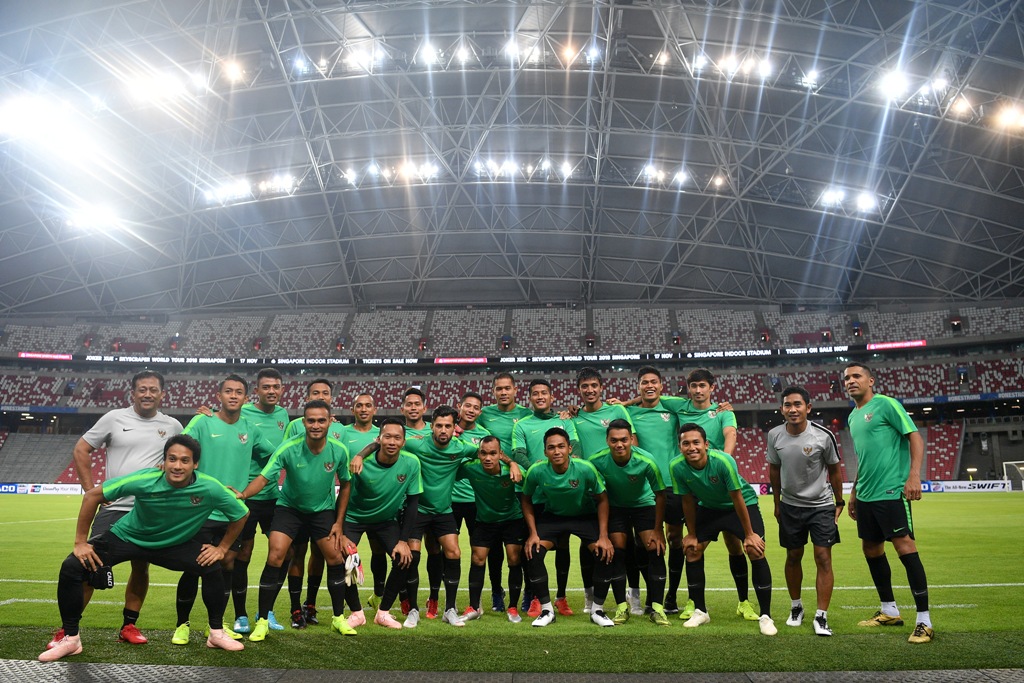 Jadwal Siaran Langsung Singapura Kontra Indonesia di Piala AFF 2018