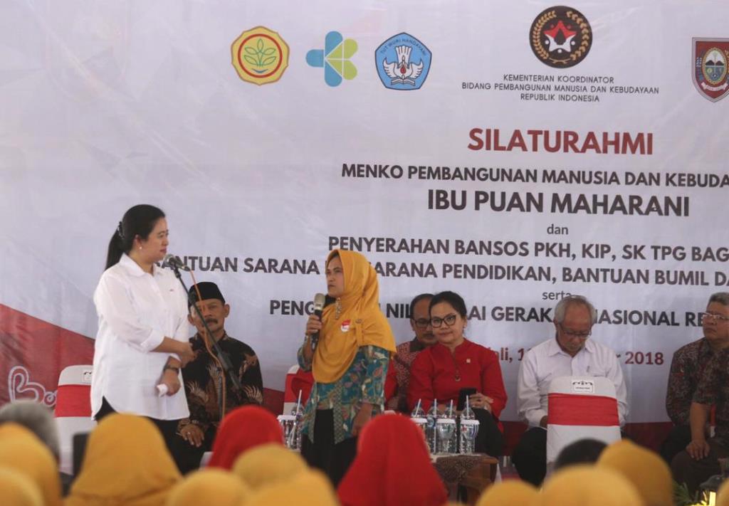 Menko PMK Pastikan Bansos Tepat Manfaat dan Sasaran di Boyolali
