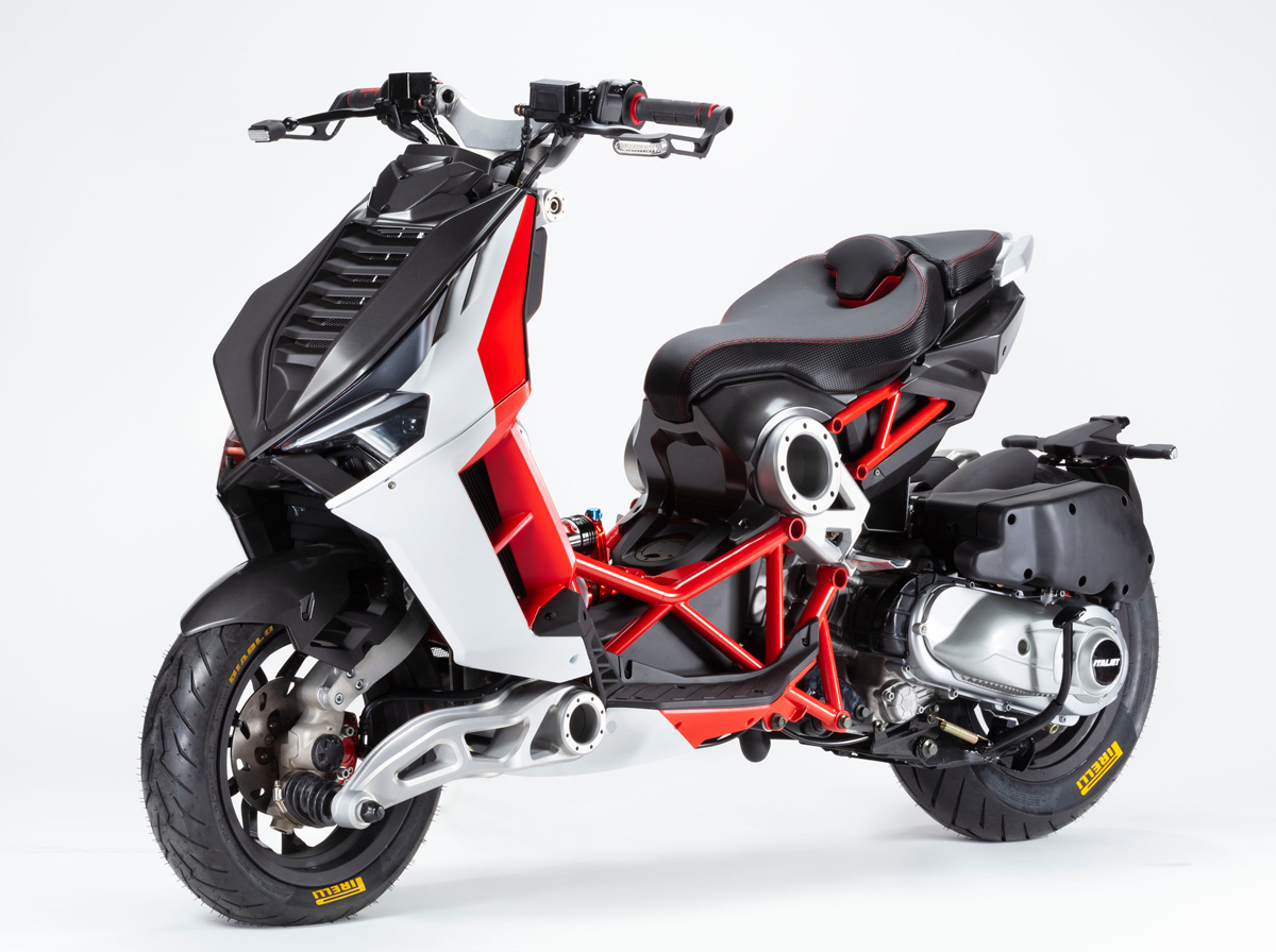 Italjet Dragster Tampil 'Bengis' di EICMA