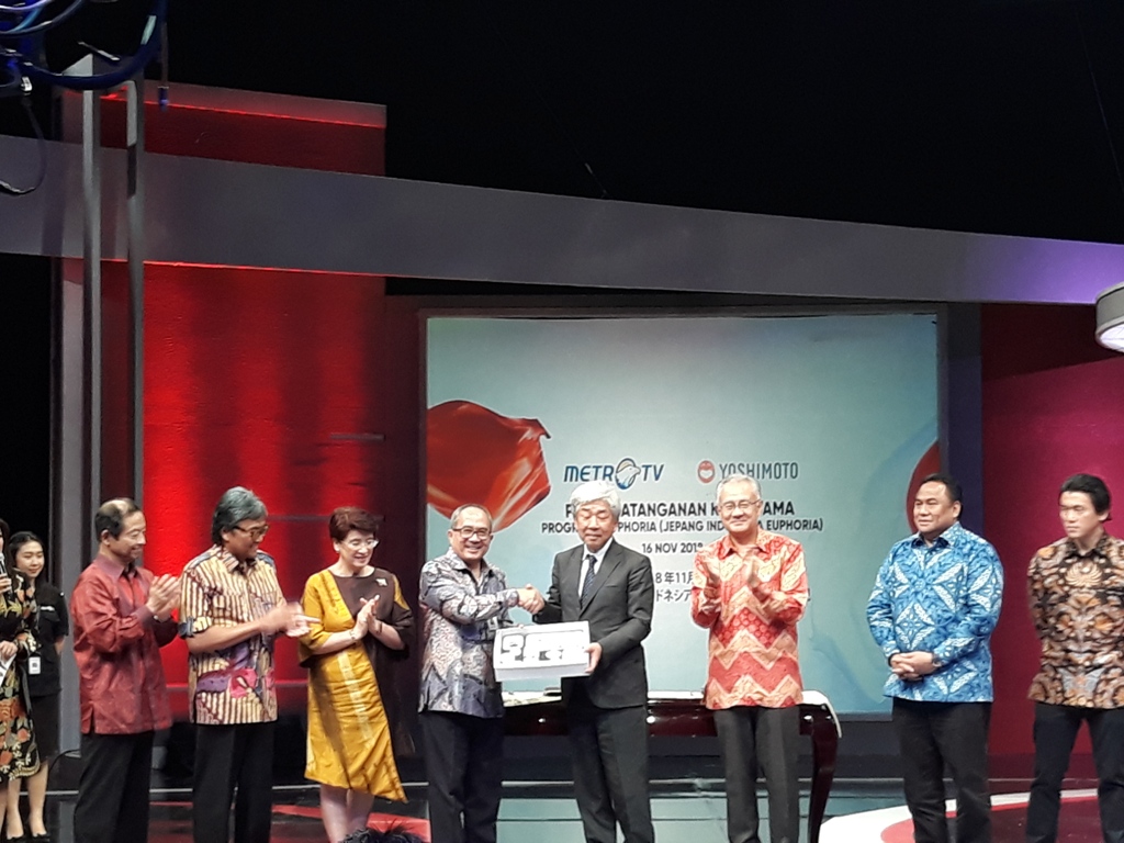 60 Tahun Jepang-RI, Metro TV Luncurkan Program JI-PHORIA