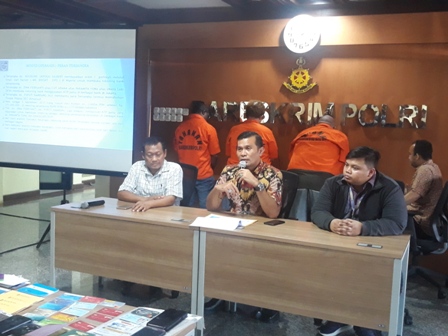 Polri Tangkap Tiga Pelaku Penipuan Email <i>Hijacking</i>