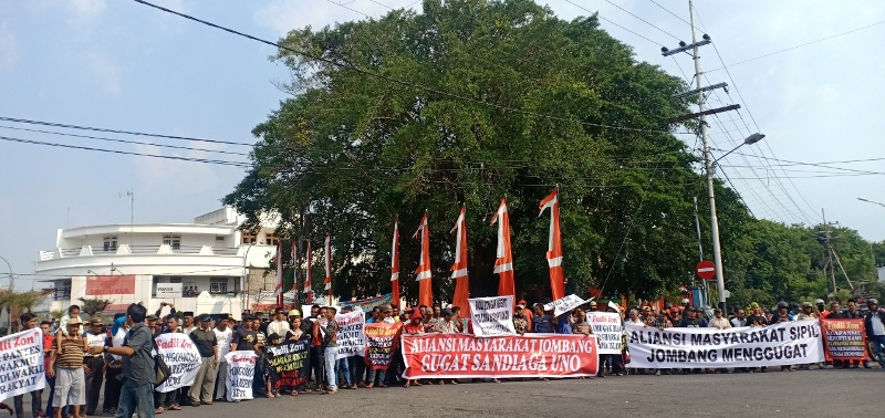 Aliansi Masyarakat Sipil Jawa Timur Minta Sandiaga Minta Maaf