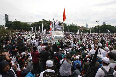 Sejuta Bendera Tauhid Bakal Berkibar di Reuni 212