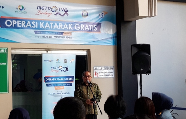 Operasi Gratis untuk Ratusan Penderita Katarak