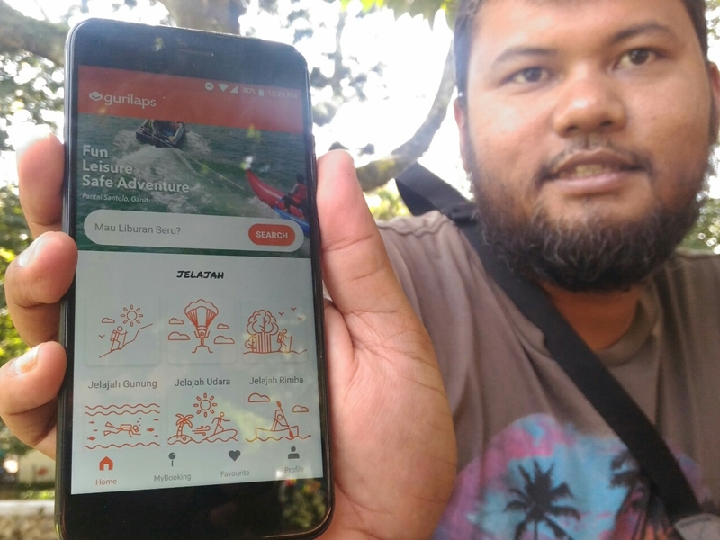 Gurilaps, Aplikasi Baru untuk Pelancong Tujuan Jabar