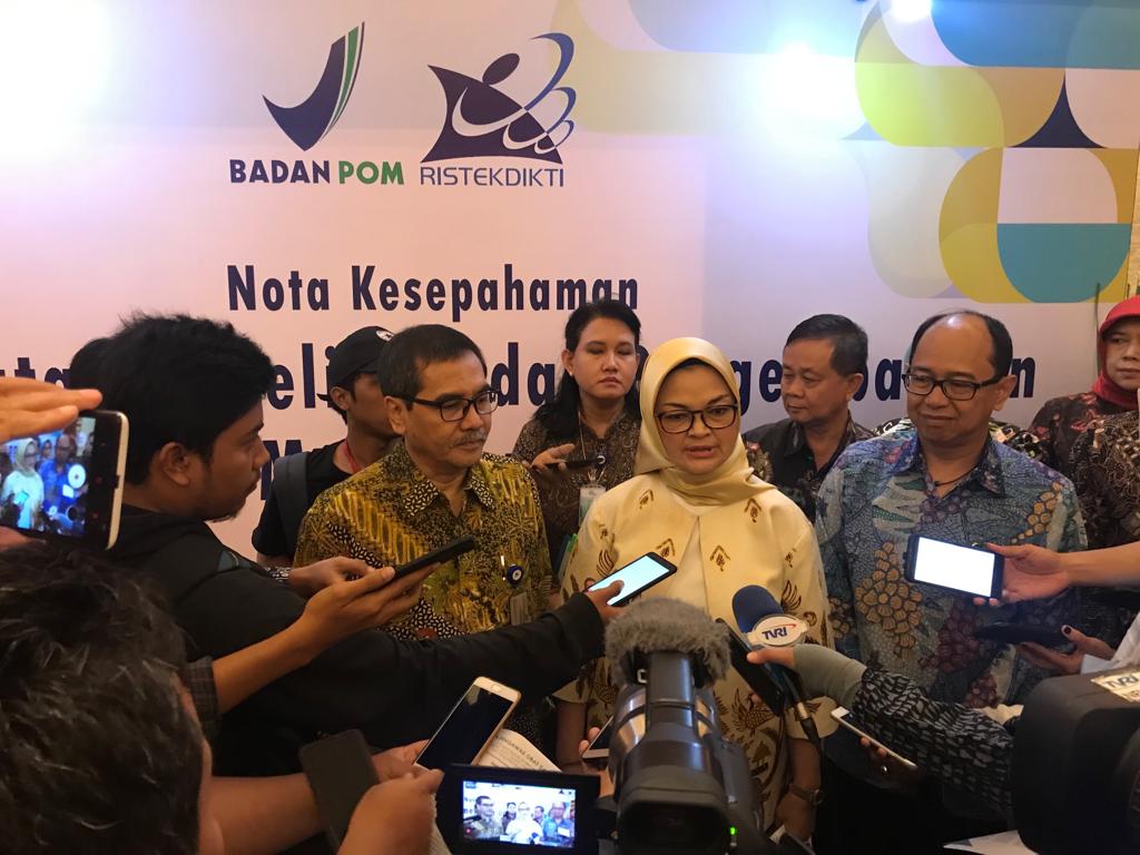 BPOM Kawal Penelitian Obat dan Makanan di Indonesia