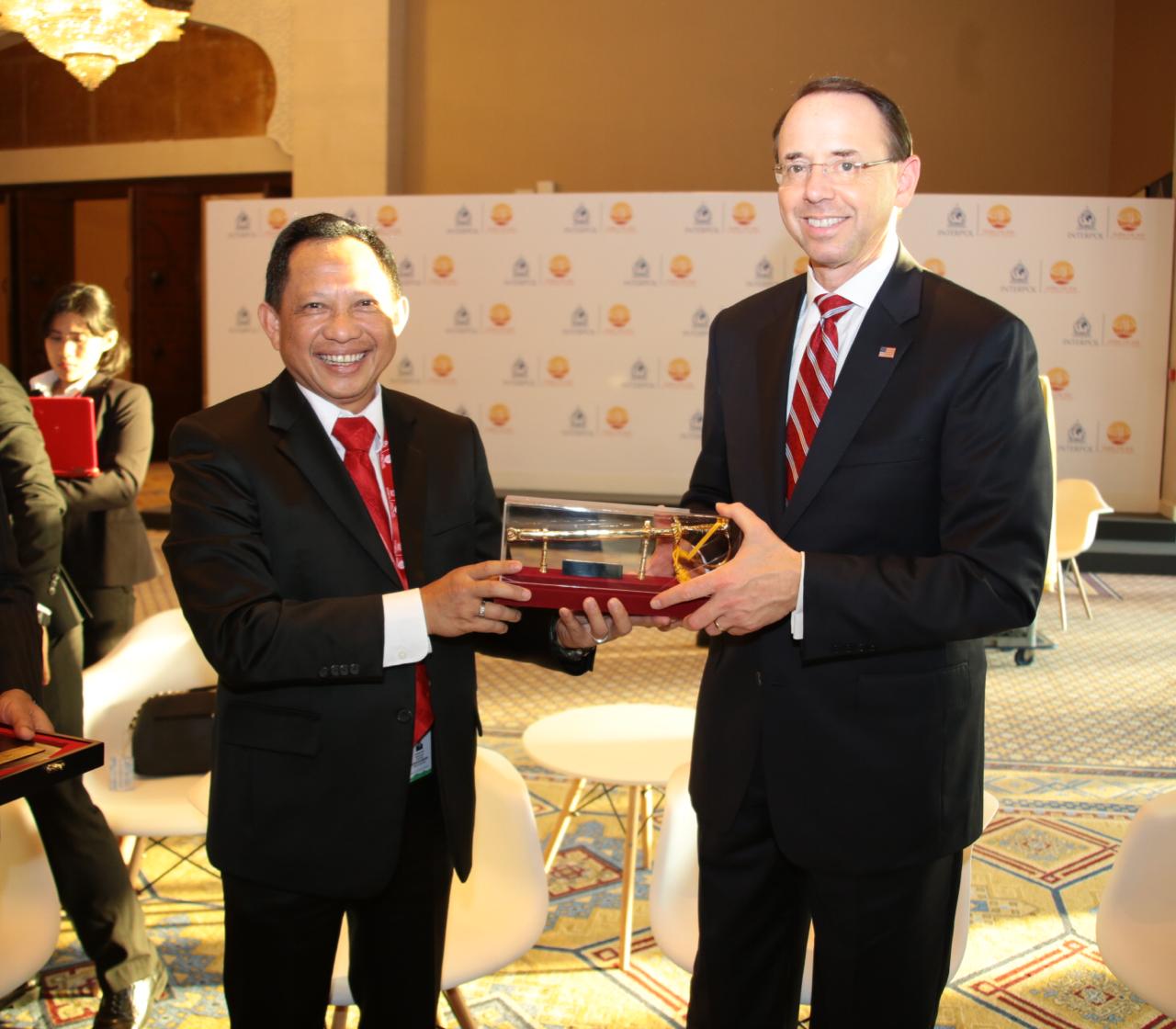 Polri-AS Tingkatkan Kerja Sama Penegakan Hukum