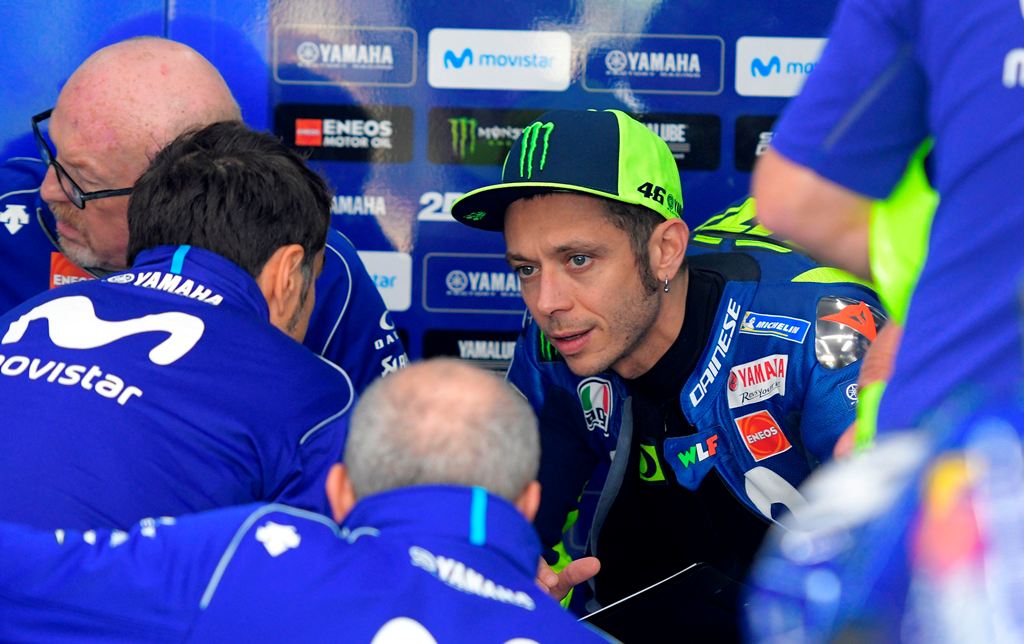 Kepuasan Rossi terhadap Mesin Baru Yamaha