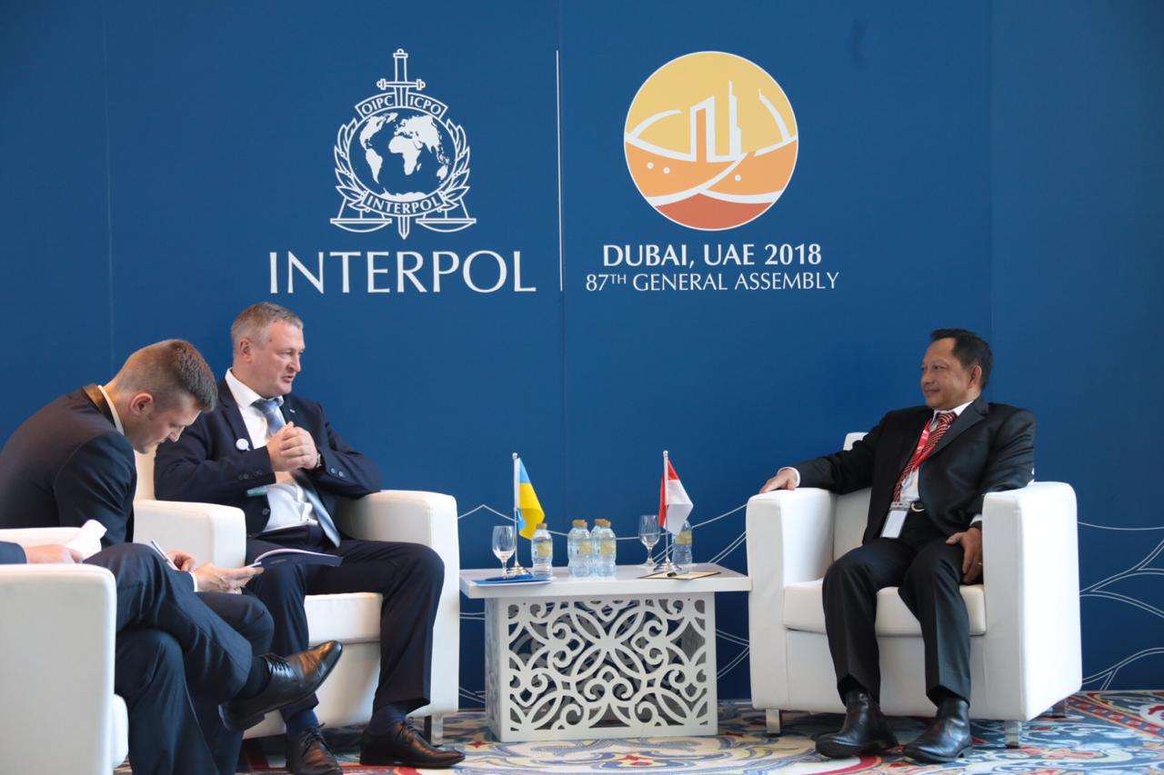 Polri-Kepolisian Ukraina Kerja Sama Keamanan Siber