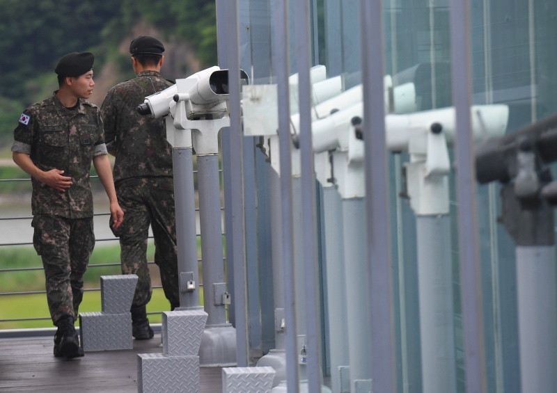 Korea Utara Hancurkan Pos Penjaga di Zona Demiliterisasi