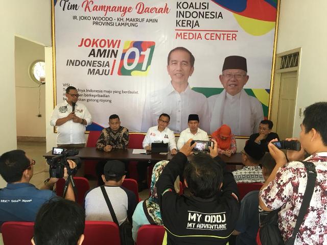 TKN dan TKD Lampung Kunjungi Kantor Media