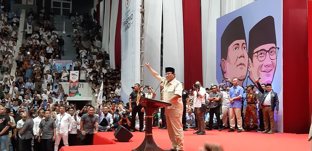 Prabowo Klaim Ada Elite Diancam karena Mendukungnya