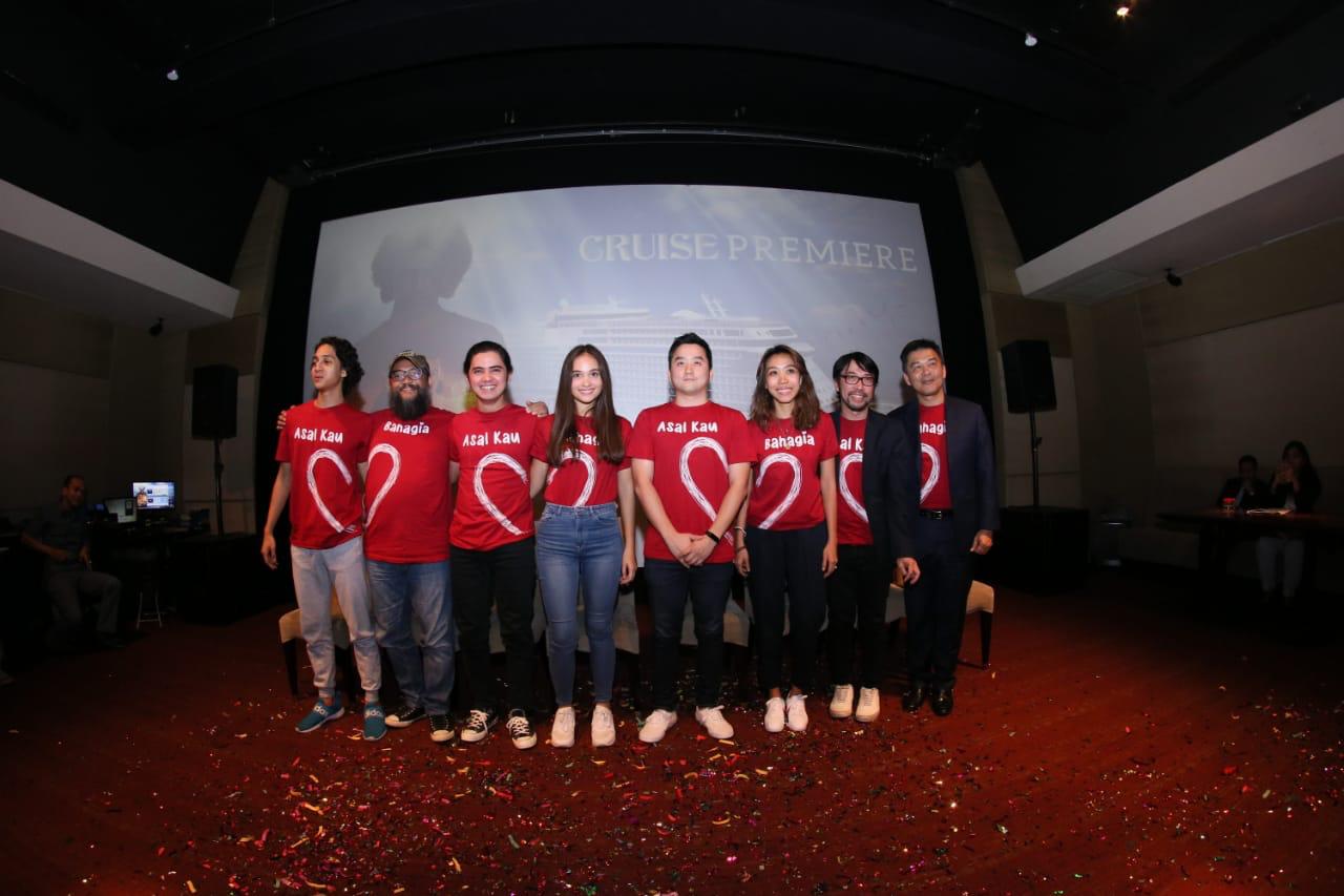 Film Asal Kau Bahagia Gelar Premier di Kapal Pesiar Melintasi Singapura-Malaysia
