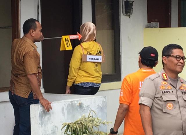 Iin Dibunuh Usai Menendang Pintu Indekos