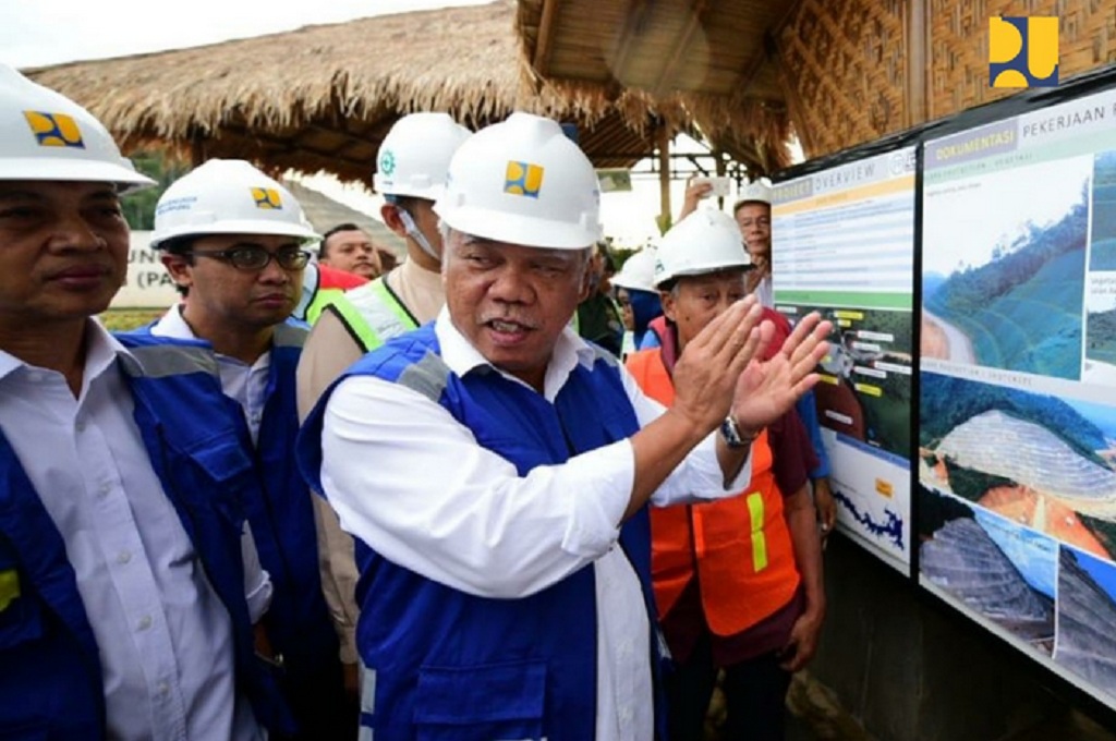 Menteri PUPR Minta Kualitas Air Bendung Way Sekampung Dijaga