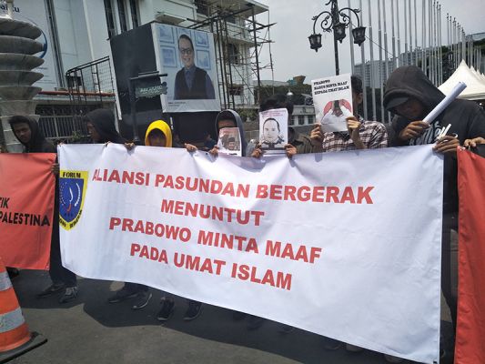 Sejumlah Pendukung Prabowo Menarik Dukungan