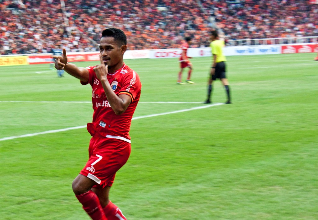 Dramatis, Persija Tekuk Sriwijaya untuk Naik ke Puncak Klasemen