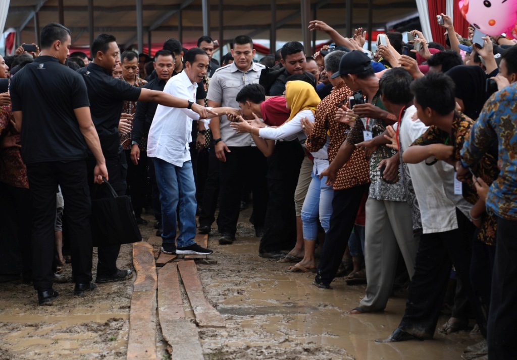 Presiden Kunjungan Kerja ke Palembang