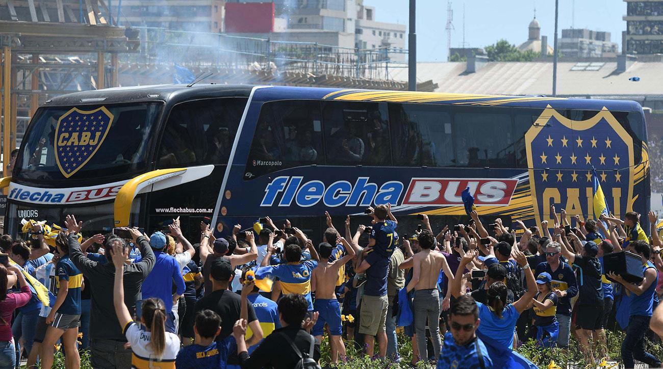 Bus Boca Juniors Diserang, Laga Klasik Liga Argentina Ditunda