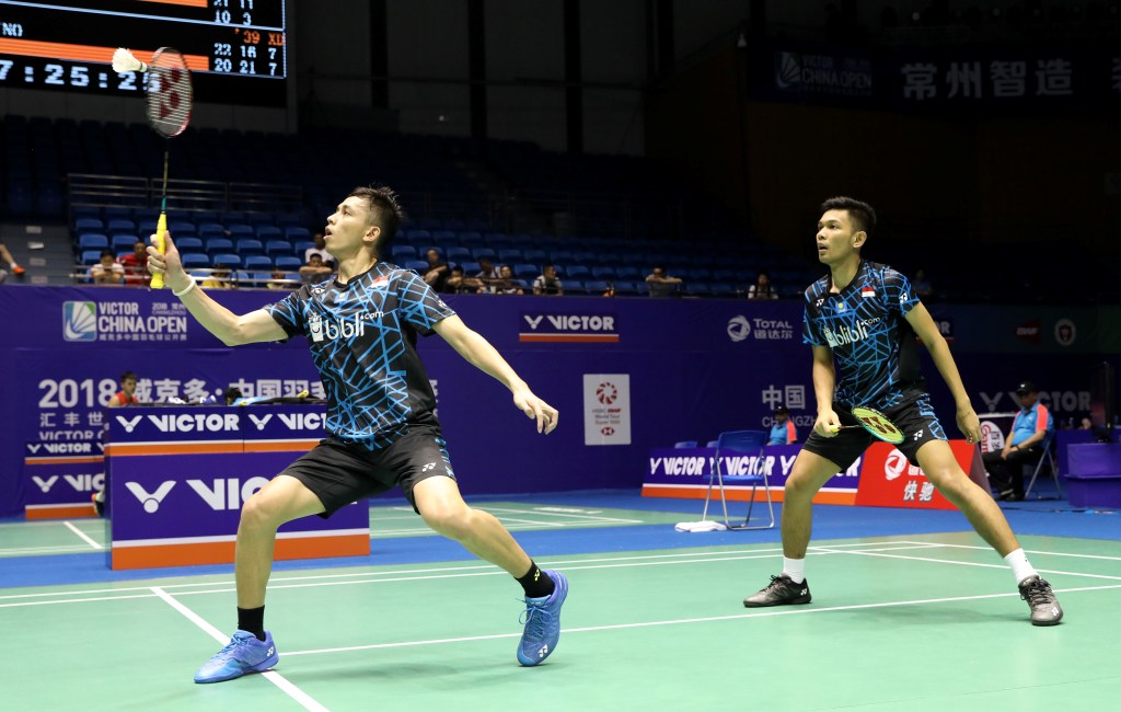 Fajar/Rian Juara Turnamen Syed Modi International 2018