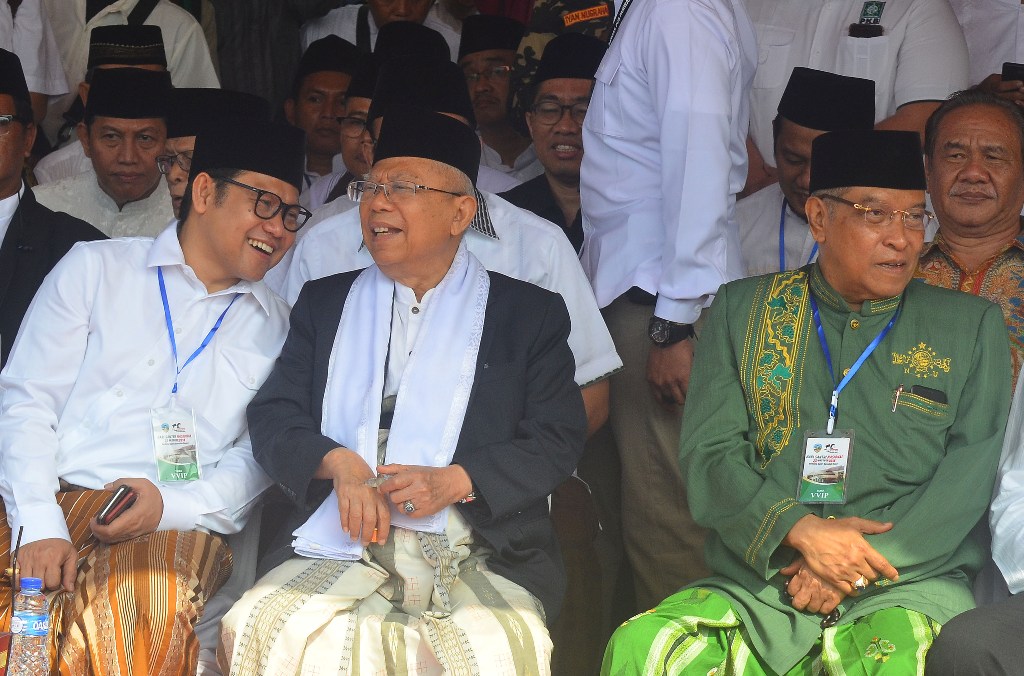 Maruf Amin Doakan Cak Imin Jadi Presiden di 2024