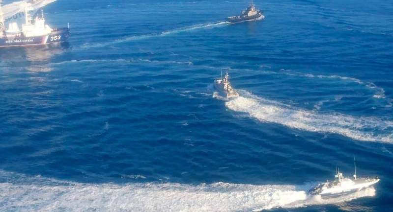 Rusia Tegaskan Tahan Tiga Kapal Angkatan Laut Ukraina