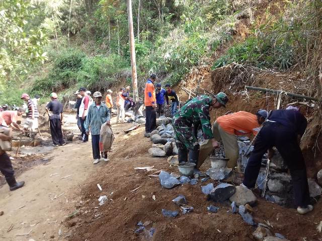 Masyarakat Gunung Salem Swadaya Mitigasi Bencana