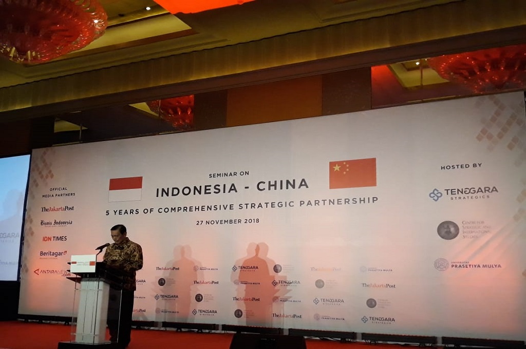 Luhut Tegaskan Indonesia tak Bergantung pada Tiongkok