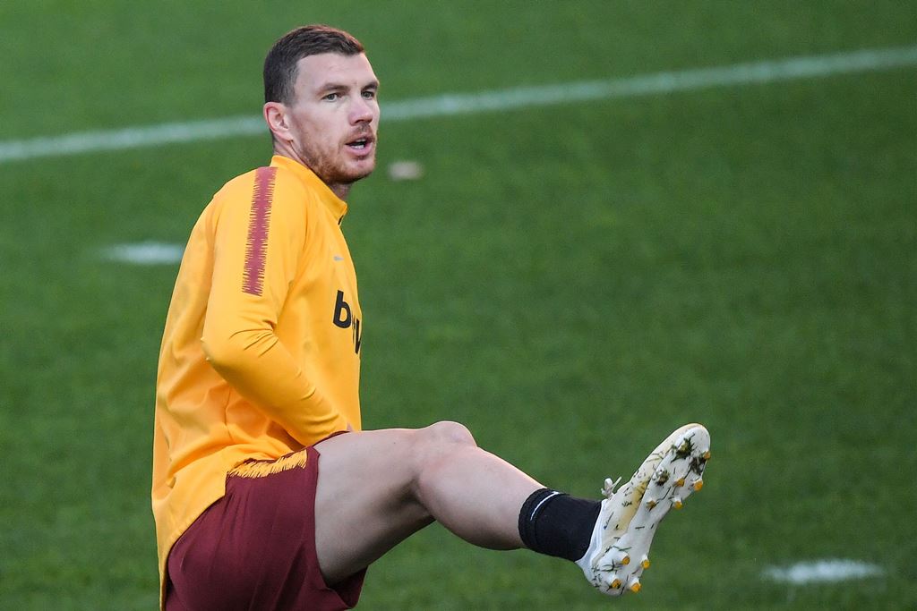 Roma Belum Tentu Turunkan Dzeko untuk Hadapi Madrid