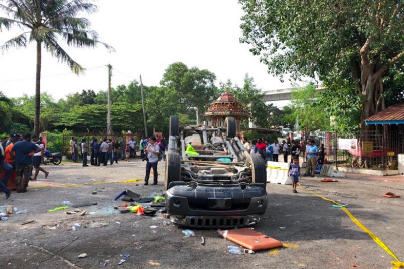 Polisi Bentuk Tim Khusus Cari Pelaku Kerusuhan Kuil Malaysia
