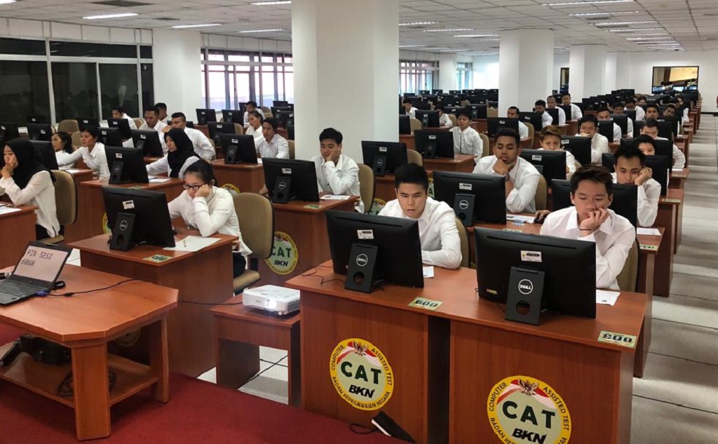 Sejumlah Atlet Bulu Tangkis Indonesia Ikuti Tes CPNS