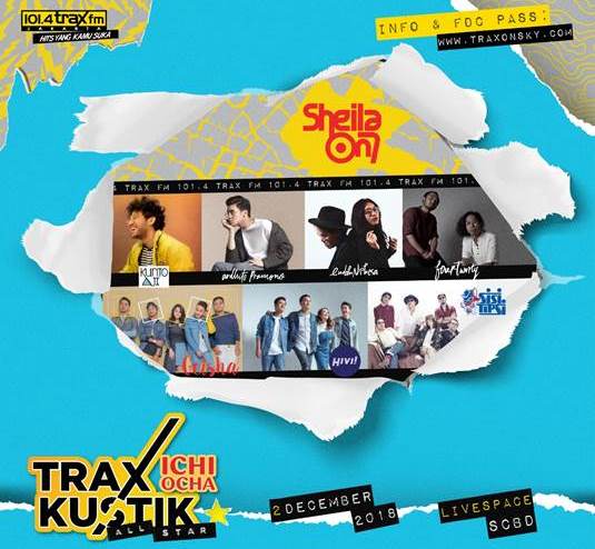 Traxkustik Edisi All Star 2018, Banjir Hiburan dan Hadiah