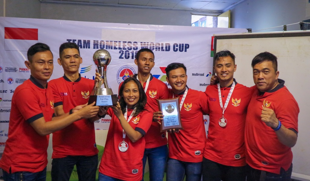 <i>Fair Play Award</i>, Pencapaian Tertinggi Indonesia di Homeless World Cup