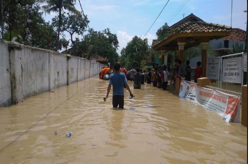 Warga di Ciledug Cirebon Khawatir Banjir Datang