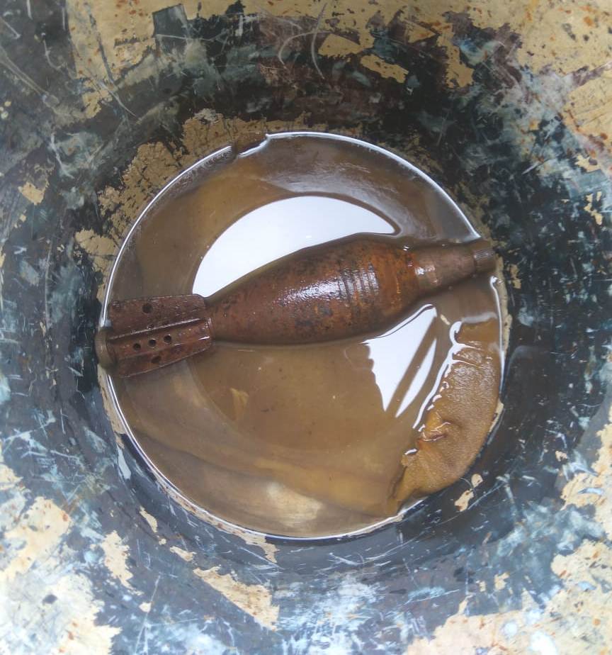 Polisi Sita Mortir dari Lapak Rongsokan di Depok
