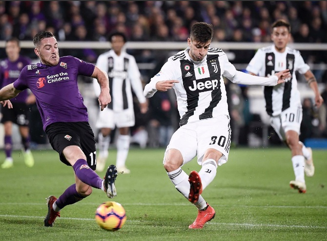 Babak 1: Bentancur Bawa Juve Ungguli Fiorentina