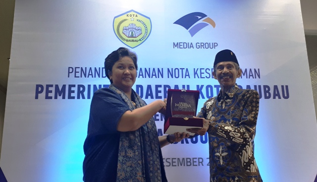 Wali Kota Ingin Media Group Promosikan Baubau