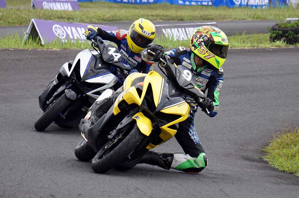 Serunya Kelas Aerox di Yamaha Cup Race Semarang