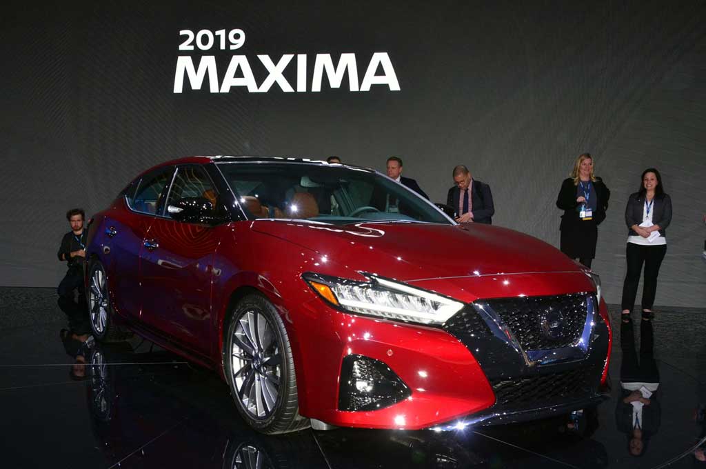 Ubahan Ringan Nissan Maxima 2019, Nongol di LA Auto Show