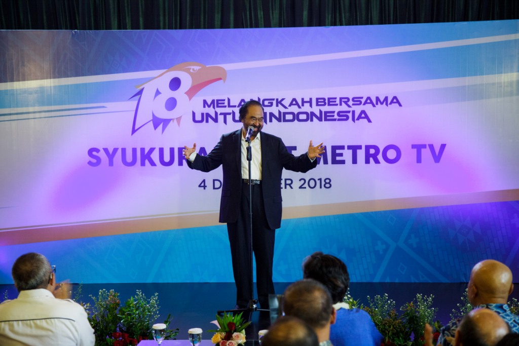 Surya Paloh: <i>Metro TV</i> Semangat Indonesia