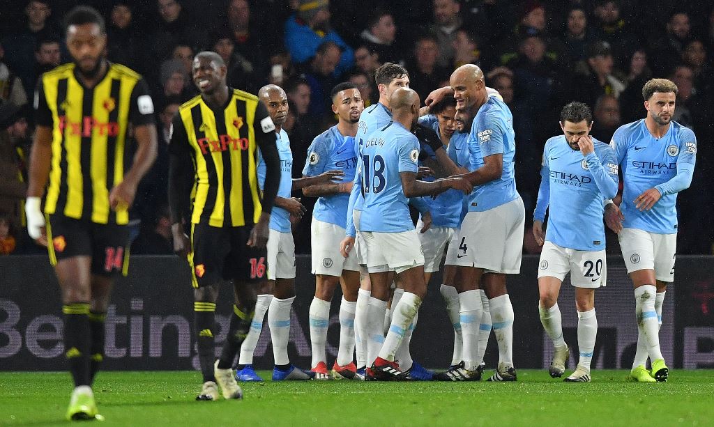 Bungkam Watford, Manchester City Kian Nyaman di Puncak